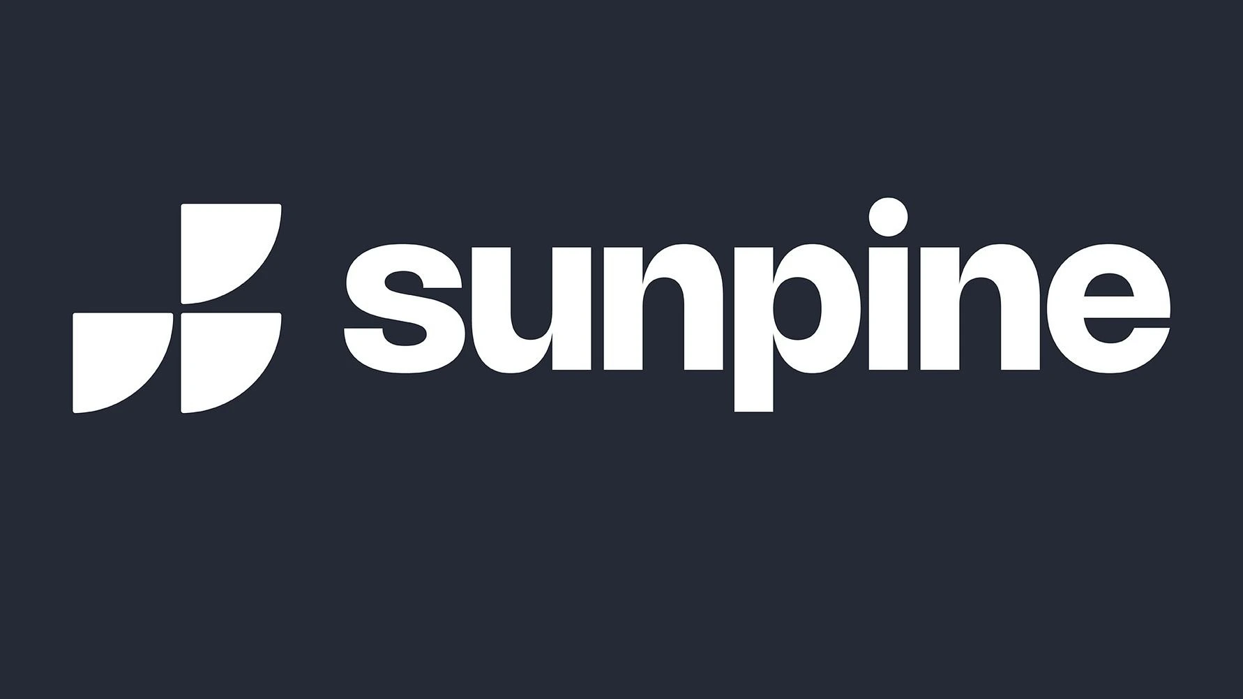 Sunpines nya logotyp